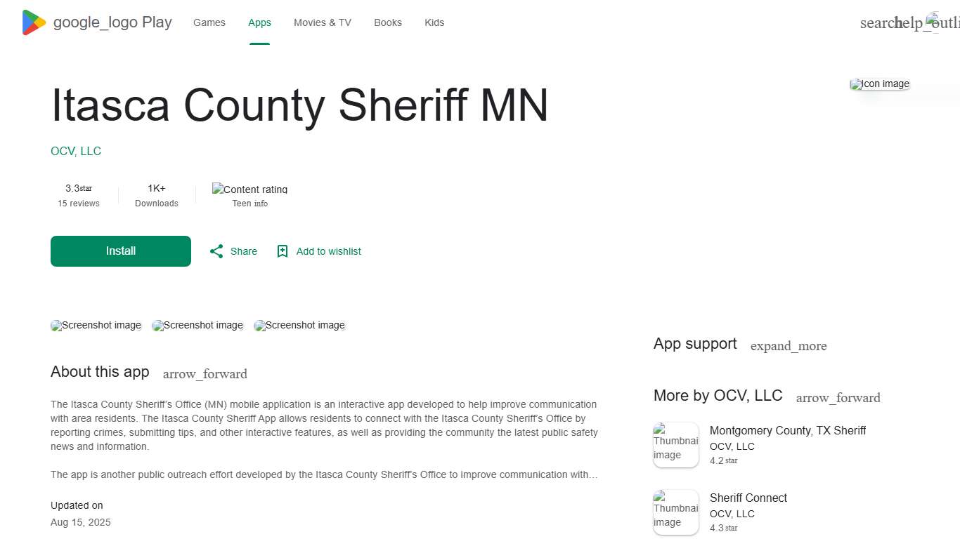 Itasca County Sheriff MN - Apps on Google Play